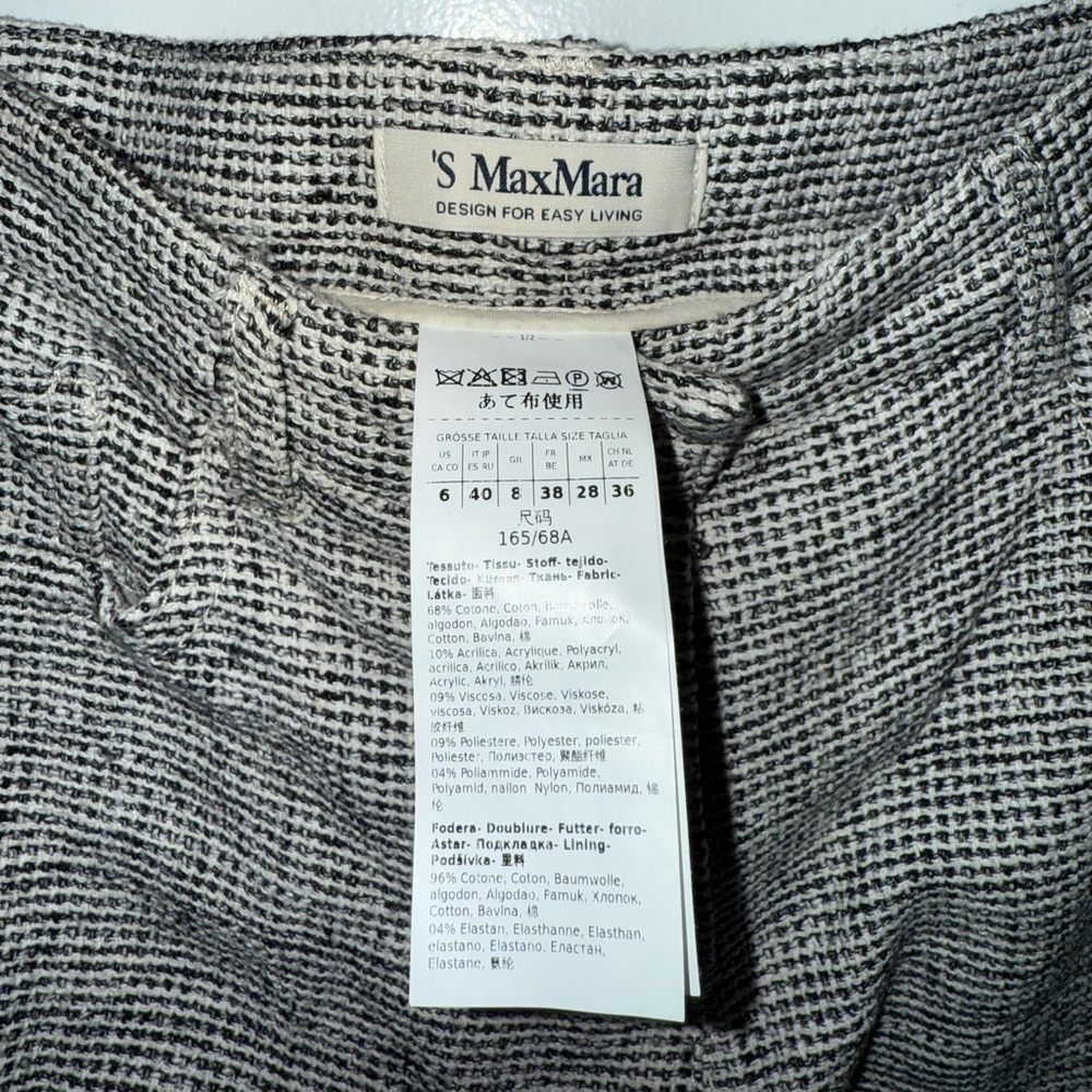 MaxMara Gray Cropped Pants - Picture 10 of 12